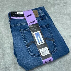 Urban Star Mens Stretch Slim Fit Light Blue Jeans 30x29 Denim a1306